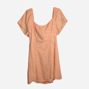 NWT Rewind Floral Smocked Back Mini Dress - Size XXL